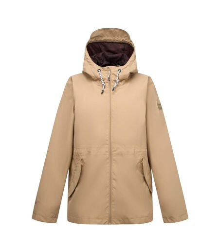 Veste Imperméable À Capuche Bayletta Femme Beige Regatta