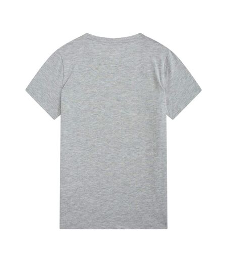 T-shirt Femme  Inverness En Coton Léger À Manches Courtes Et Coupe Relax Gris Mountain Warehouse