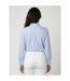 Chemisier rayé plissé avec col montant-2