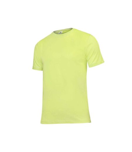 Mens Classic New T-shirt Lime Green Adler