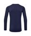 Unisex Adult Unstoppable Base Layer Top Heather Navy Onna-2