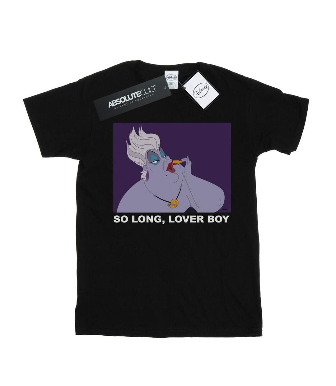 Disney - T-shirt THE LITTLE MERMAID URSULA LOVER BOY - Femme (Noir) - UTBI17135-1