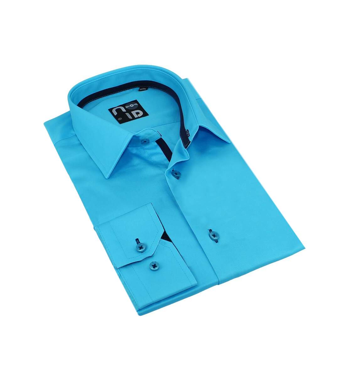 chemise bleu turquoise