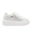 Womens/ladies Diamante Diamante Trainers White Where´s That From-2