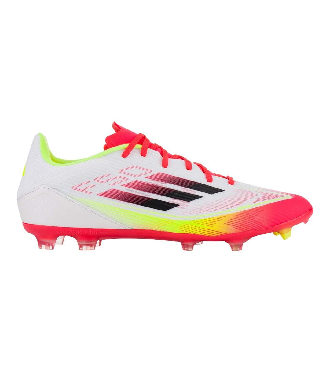 Chaussures De Foot Pour Terrain Ferme League Homme Blanc Rouge Adidas-3