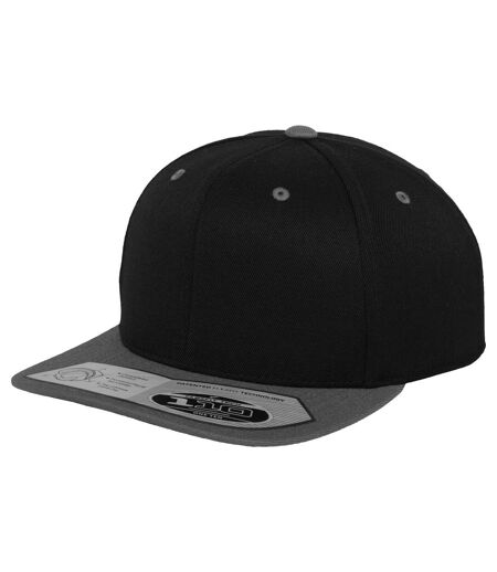 Casquette Ajustable Coupe Ajustée Noir Gris Flexfit