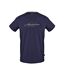 T-shirt Motif/style Texte Homme Bleu Marine Aquascutum-1