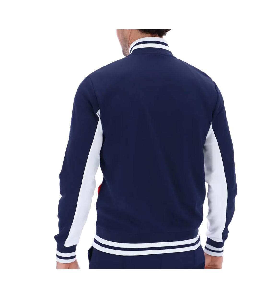 Veste de survêtement marine/blanc homme fila tiebreaker - l-2