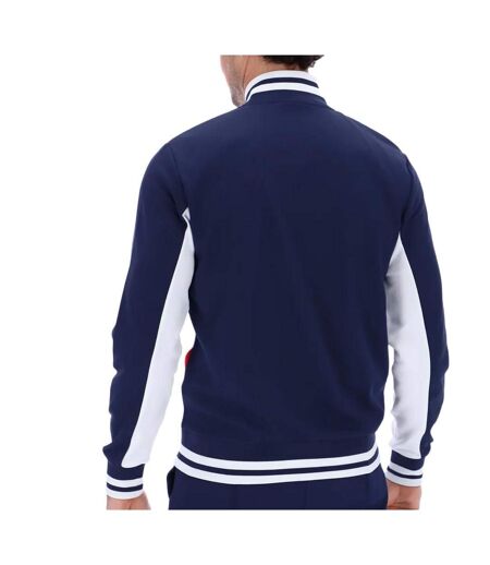 Veste de survêtement marine/blanc homme fila tiebreaker - l