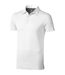 Polo manches courtes markham homme blanc Elevate-1