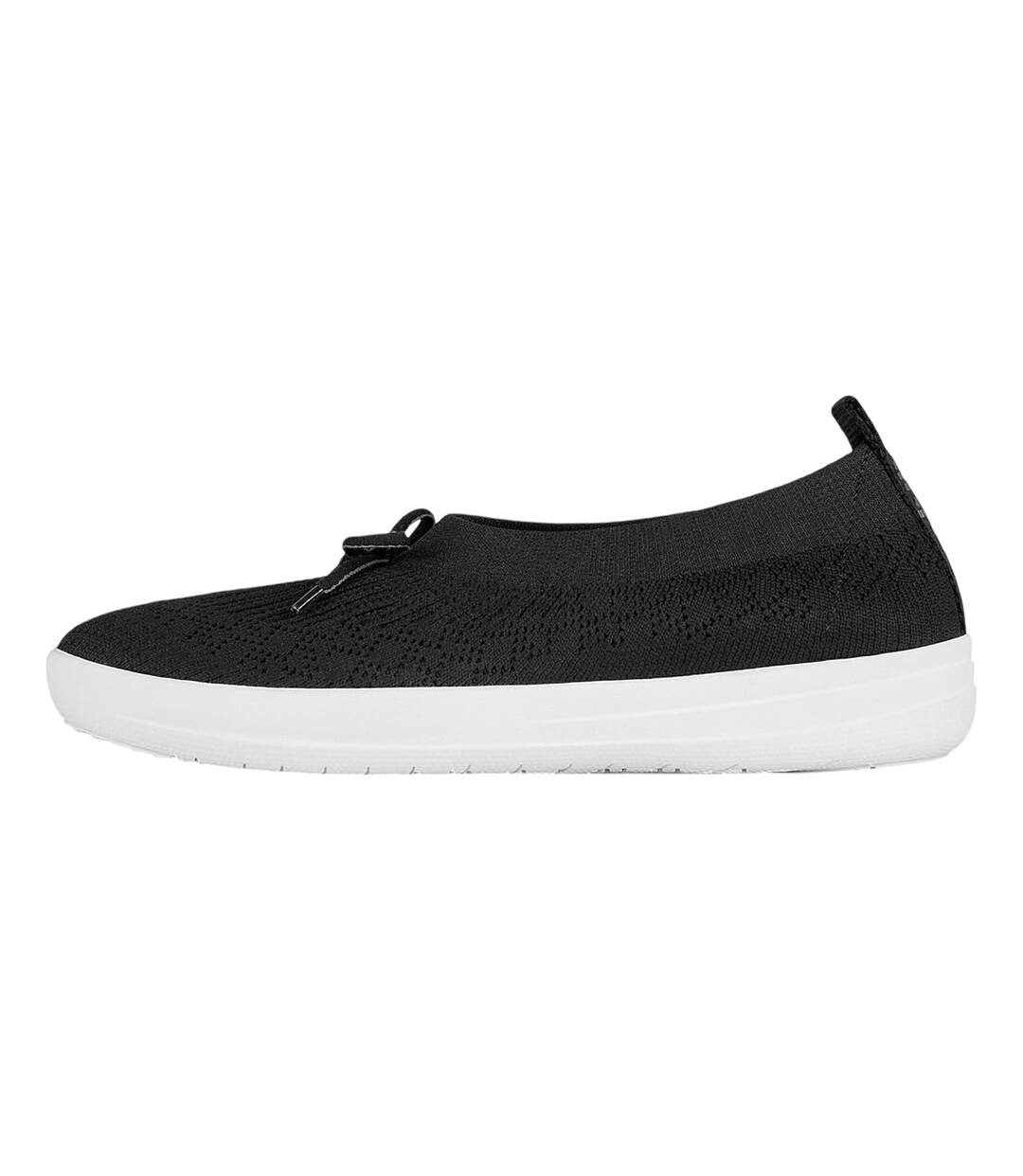 Ballerines Motif/style Nœud Uberknit Femme Noir FitFlop-2