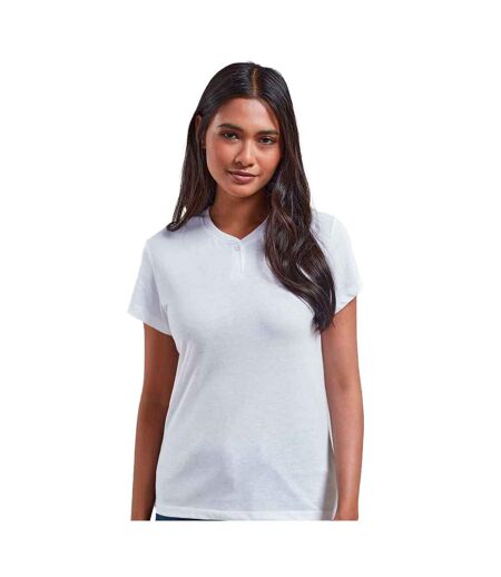 Premier T-shirt durable Comis pour femmes/dames (Blanc) - UTPC4827