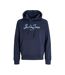 Sweat à Capuche Marine Homme Jack & Jones Jortime - L