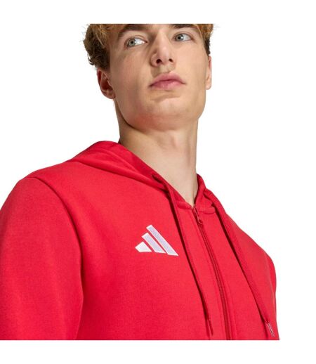 Veste À Capuche Entrada Homme Rouge Adidas