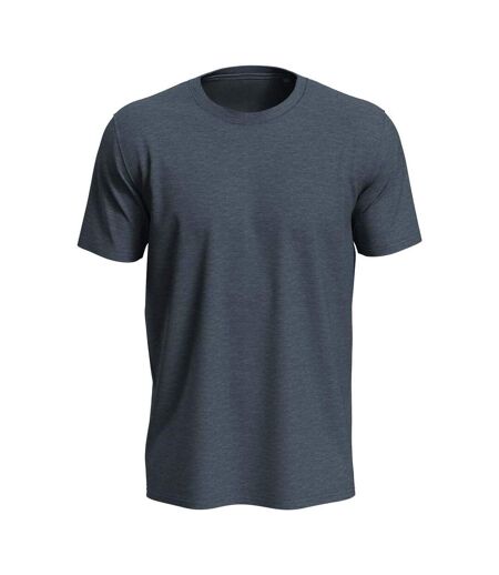 T-shirt Lux Adulte Denim Foncé Chiné Stedman