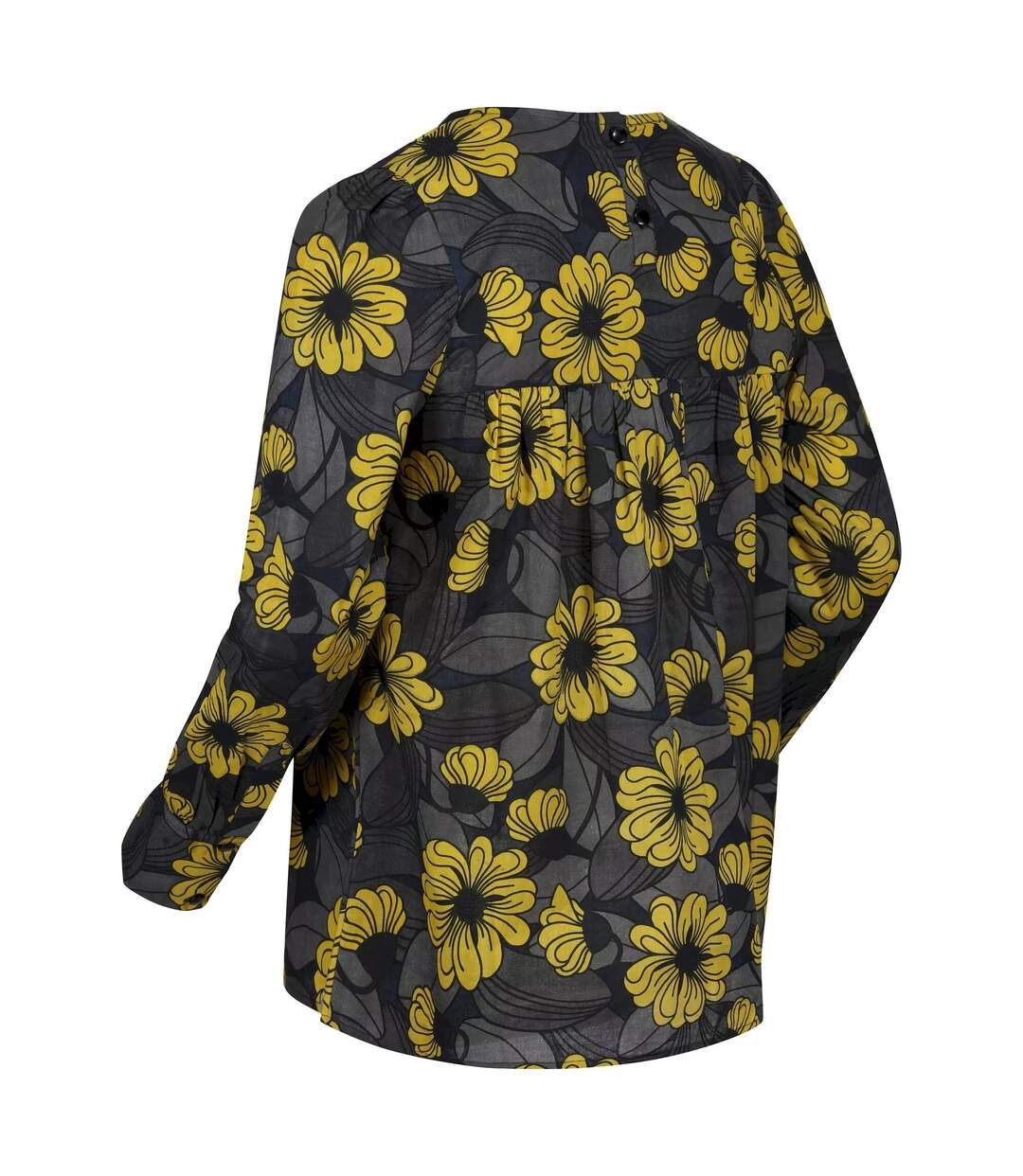 Blouse orla kiely femme jaune Regatta-4