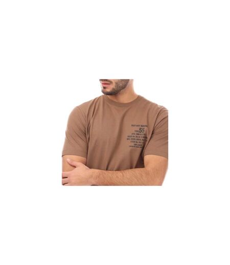T-shirt Just 6-2 Homme Marron Diesel