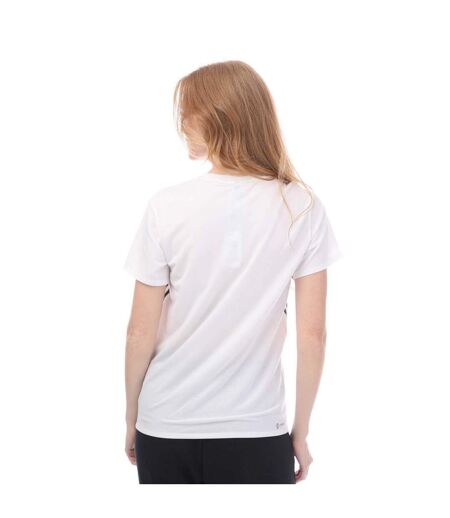 T-shirt trainicons femme blanc / noir Adidas