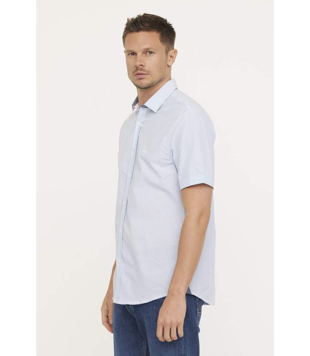 Chemise DINAMO Blue Grey-2