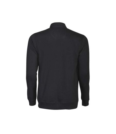 Unisex Adult Homerun Long-sleeved Polo Shirt Black Printer