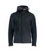 Mens Waco Jacket Black Clique-1