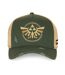 Casquette trucker premium effet usé avec filet et patch Zelda Link Capslab-2