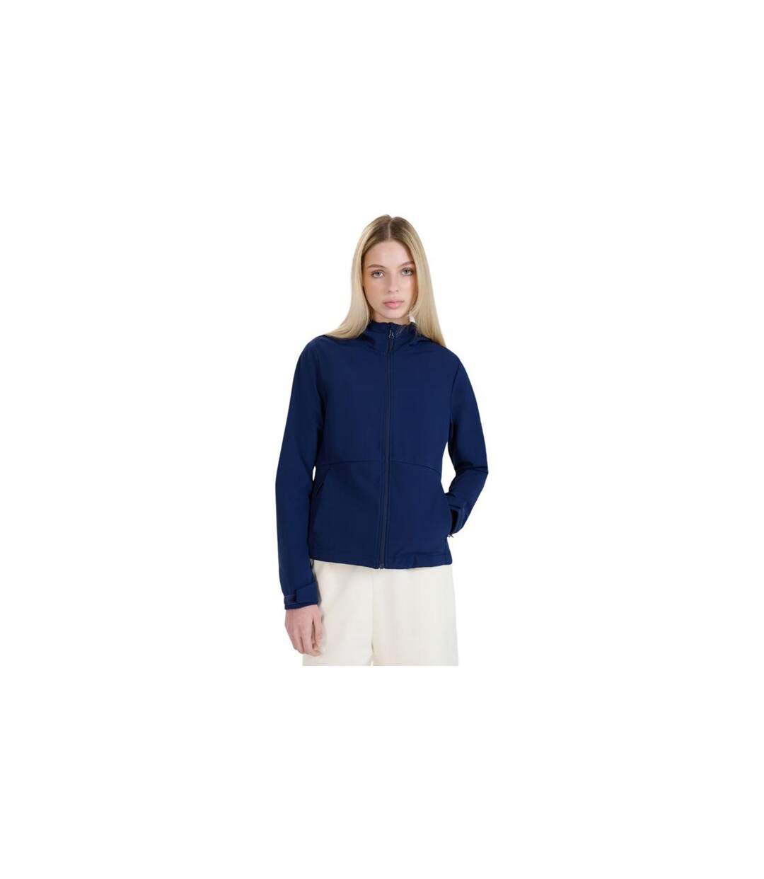 Veste Softshell Wss25tsoff320 Femme Bleu Marine 4F-1