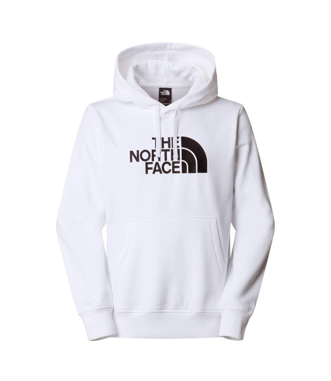 Mens Drew Pull Over Hoodie Grey Heather The North Face-1