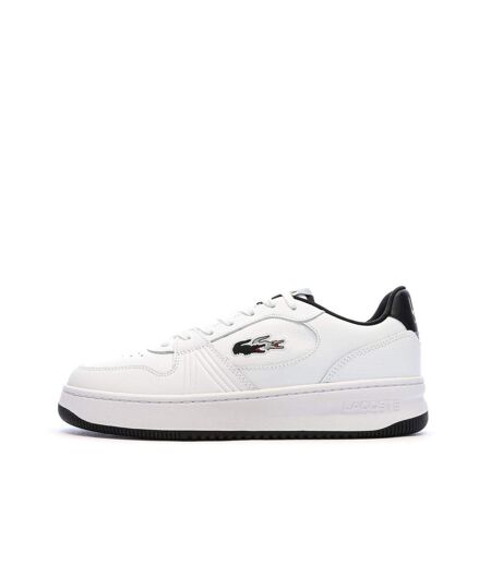 Baskets blanc/noir homme lacoste l001