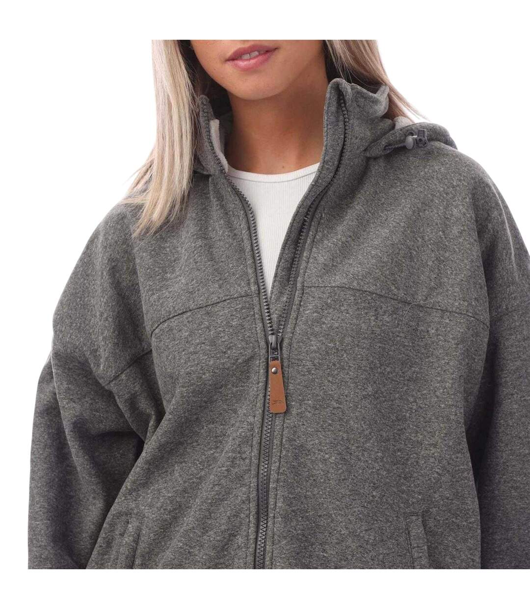 Womens/ladies Rosa Casual Jacket Grey Trespass-4