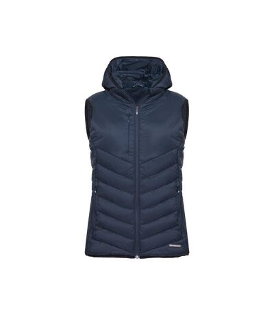 Womens/ladies Mount Adams Body Warmer Dark Navy Cutter & Buck