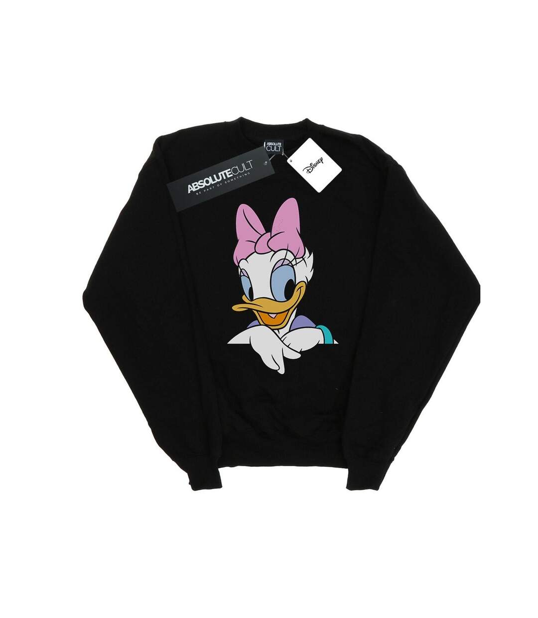 Disney Sweatshirt Daisy Duck Big Portrait - Femmes/Ladies (Noir) - UTBI28187-1