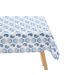 Nappe Antitache Imprimé Océania 140x240cm Bleu-1