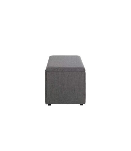 Coffre de Rangement Design Lumyna 65cm Gris