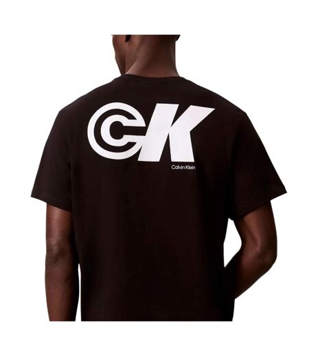 T-Shirt noir homme calvin klein jeans 20s ck sport