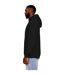 Mens Core Ringspun Cotton Hoodie Black Casual Classics-3