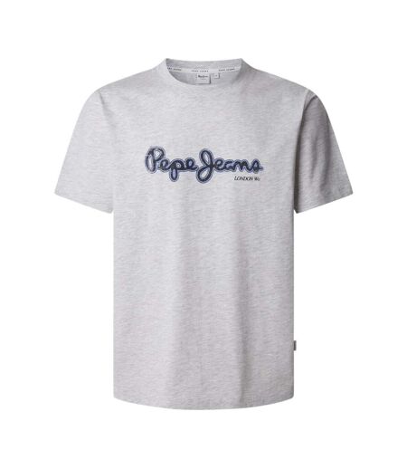 T-shirt gris homme pepe jeans dorian - l