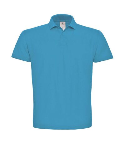 Polo id.001 homme bleu atoll B&C B&C