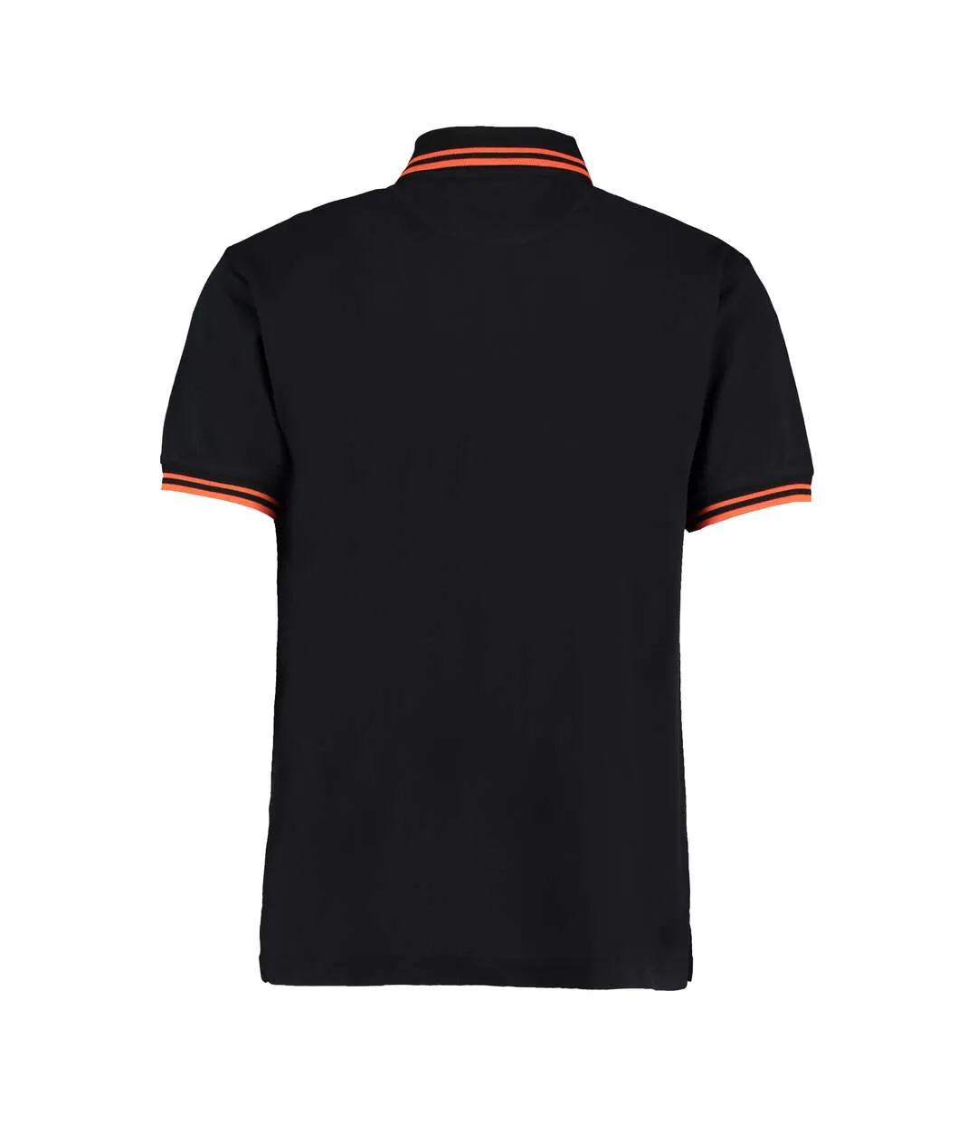 Polo À Manches Courtes  Pour Homme Noir Charbon Kustom Kit-2