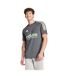 T-shirt Tiro Homme Gris Adidas-1