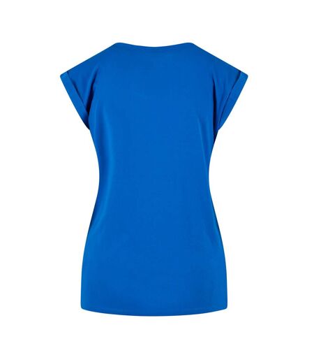 T-shirt Femme Bleu Vif Build Your Brand