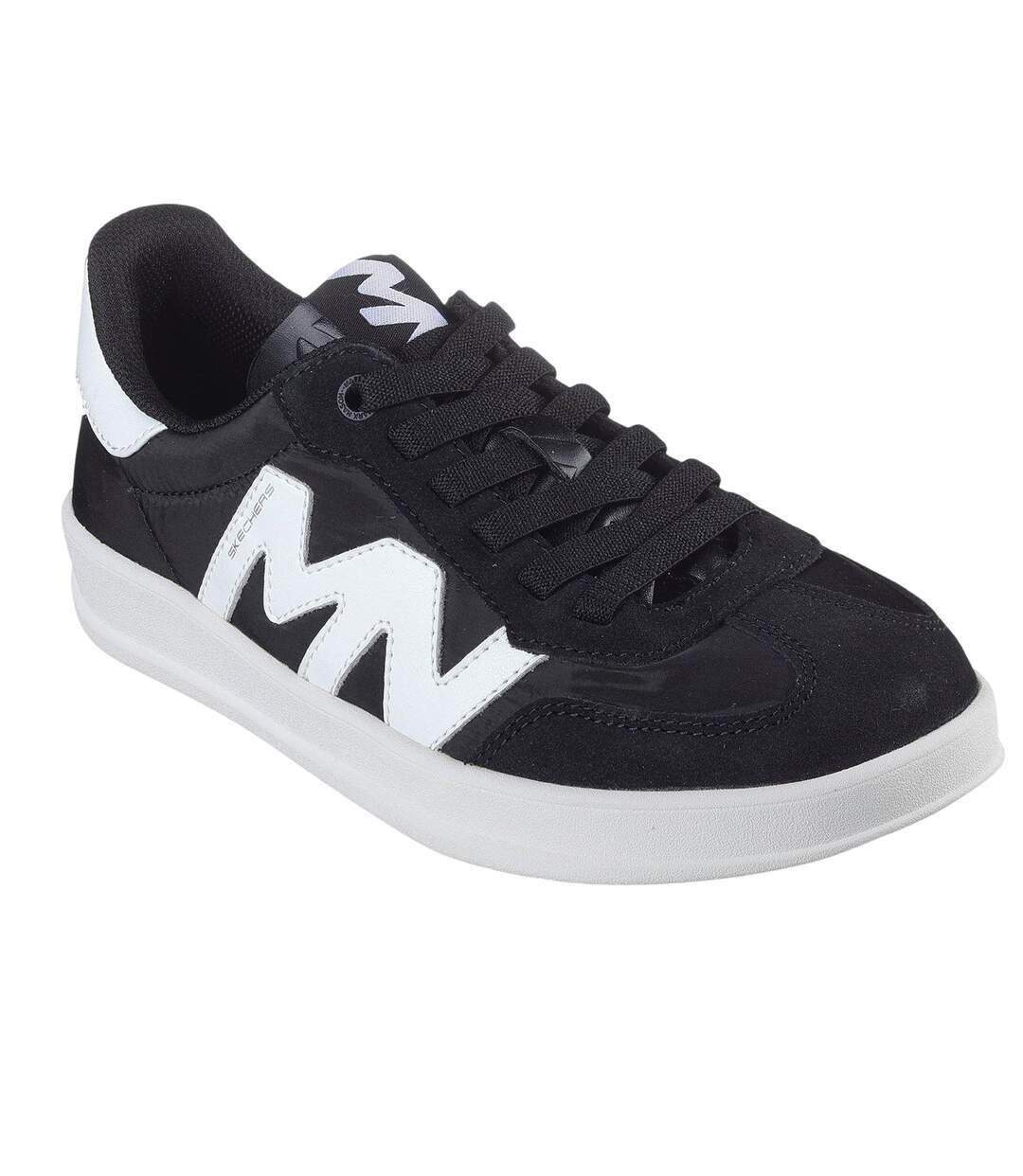 Baskets Motif/style Ondulé Femme Noir Skechers-4