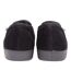 Mens Tartan Lined Slippers With Memory Foam-4
