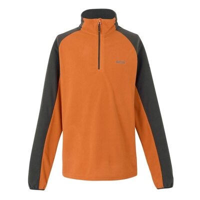 Polaire elson homme orange sombre / cendre Regatta