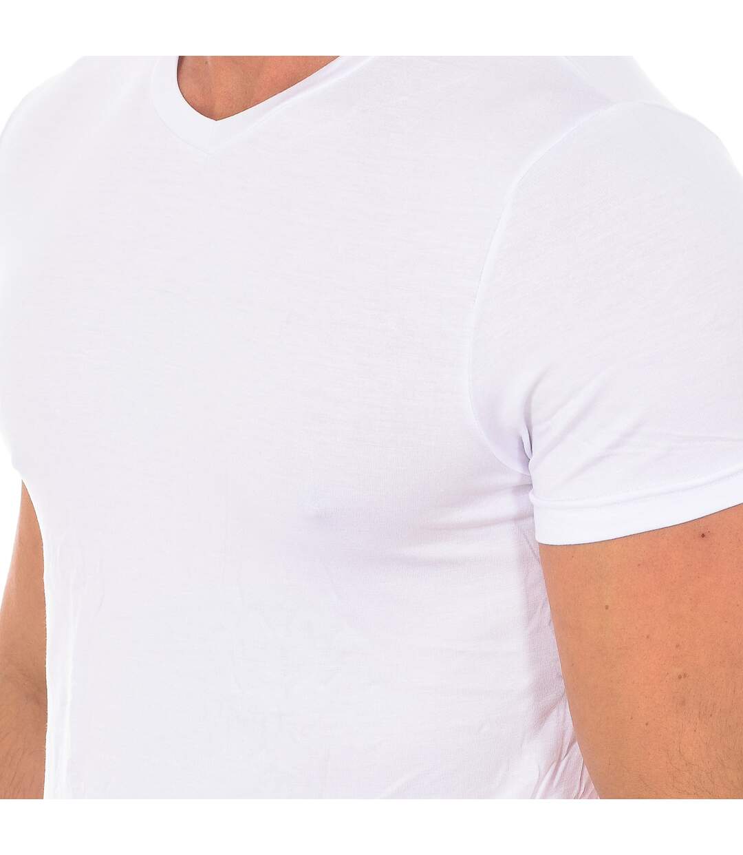 Men's short-sleeved cotton undershirt Q-EN1002-2