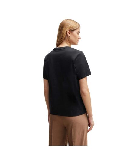 T-shirt Femme Noir Boss