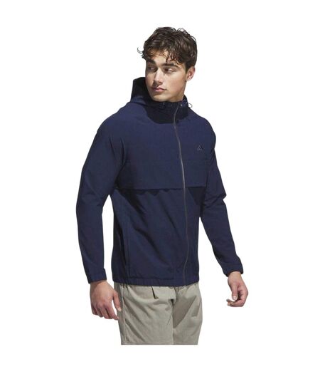 Veste À Capuche Go-to Homme Bleu Marine Adidas