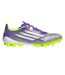 Unisex Adult F50 League Cleated Artificial Ground Football Boots Purple White Adidas-1