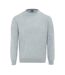 Pull Motif/style Tricoté Homme Gris Chiné Giorgio-1