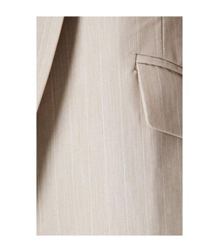 Womens/ladies ruched blazer neutral Dorothy Perkins